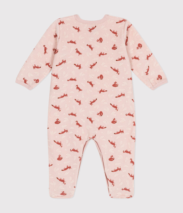 Dors bien en velours b&eacute;b&eacute; SALINE/ AVALANCHE/ MULTICO