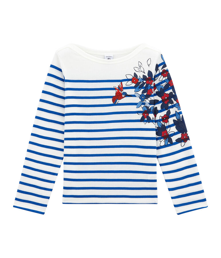 Marini&egrave;re cr&eacute;ative enfant fille blanc/bleu