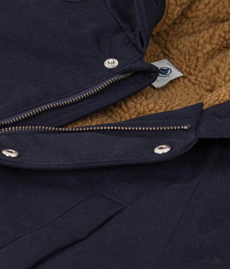 Parka enfant fille / gar&ccedil;on bleu SMOKING