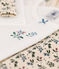 Lot de 2 t-shirts manches longues fleur petite fille en coton variante 2