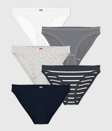 Lot 5 culottes en coton Femme
