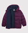 Doudoune enfant Garçon violet CEPAGE
