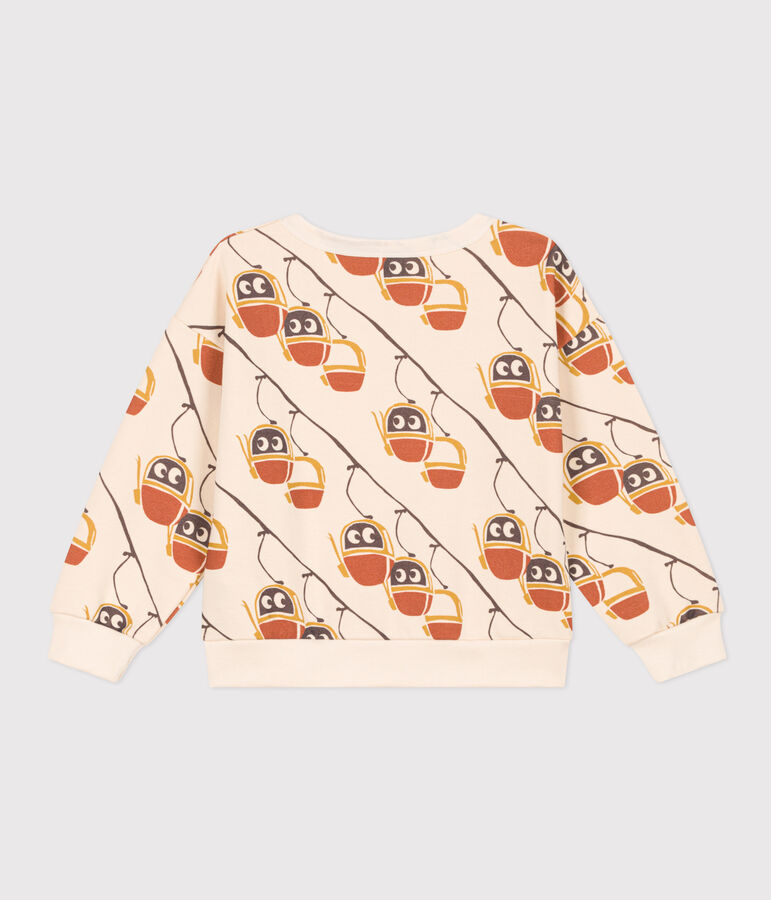 Sweatshirt imprim&eacute; en molleton enfant fille / gar&ccedil;on AVALANCHE/ BONGRIS