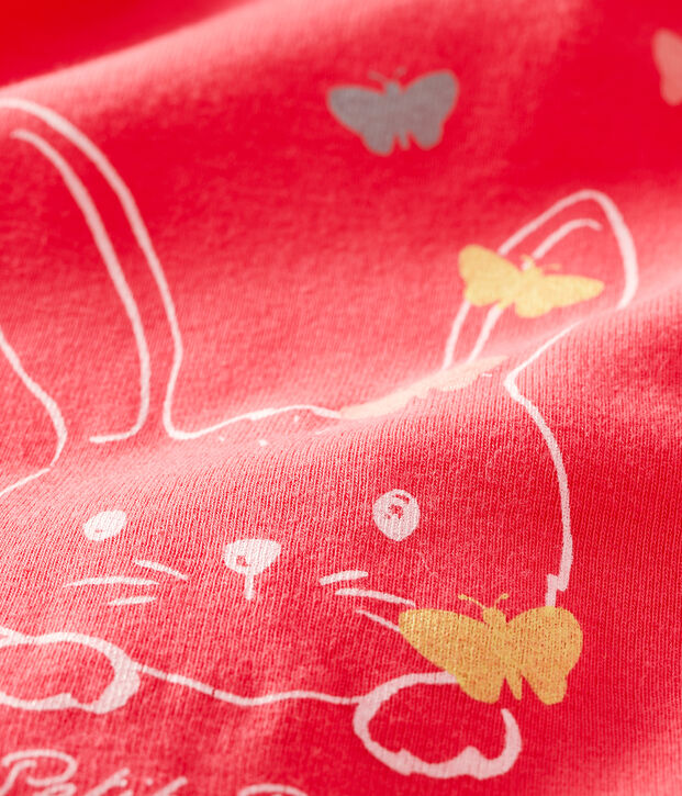 Blouse manches longues b&eacute;b&eacute; fille rose