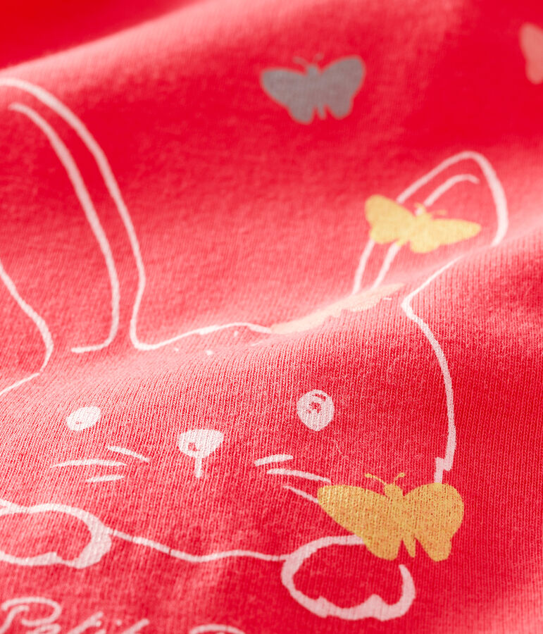 Blouse manches longues b&eacute;b&eacute; fille rose