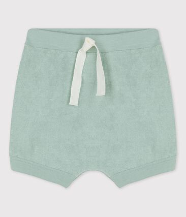 PETIT BATEAU - Short en bouclette éponge bébé
