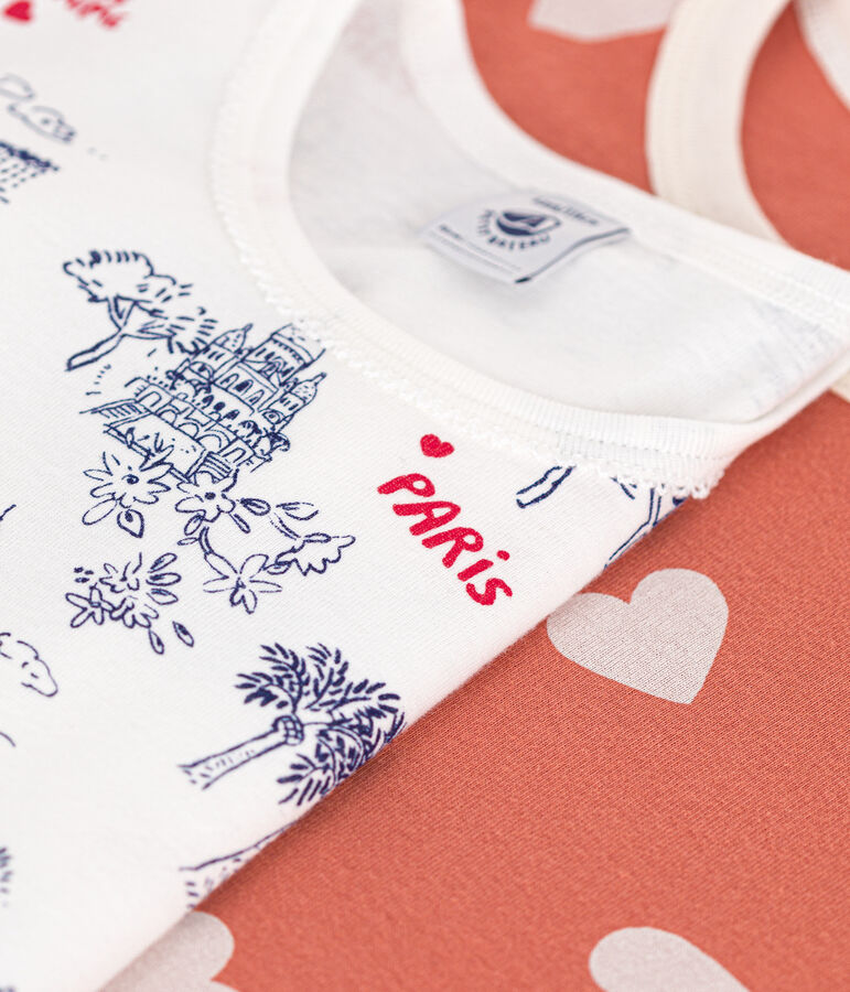 Lot de 2 pyjamas en coton enfant multicouleur