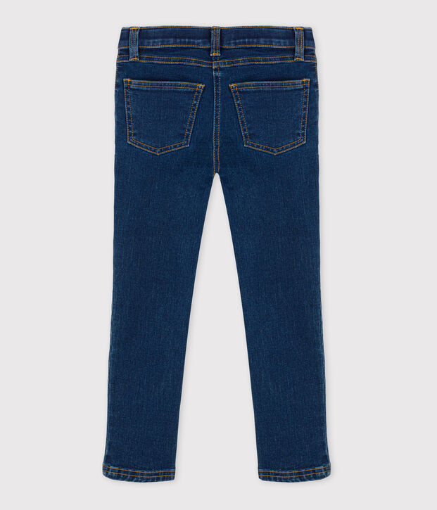 Pantalon slim en denim enfant fille bleu