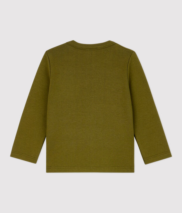 Tee-shirt en coton b&eacute;b&eacute; vert