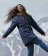 Parka doublée sherpa Femme
