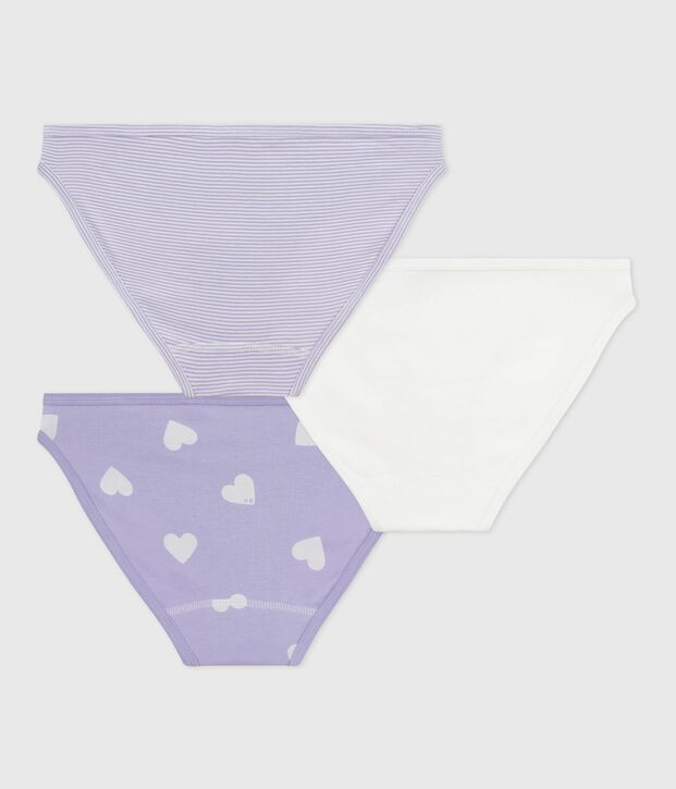 Lot de culottes femme en coton multicouleur