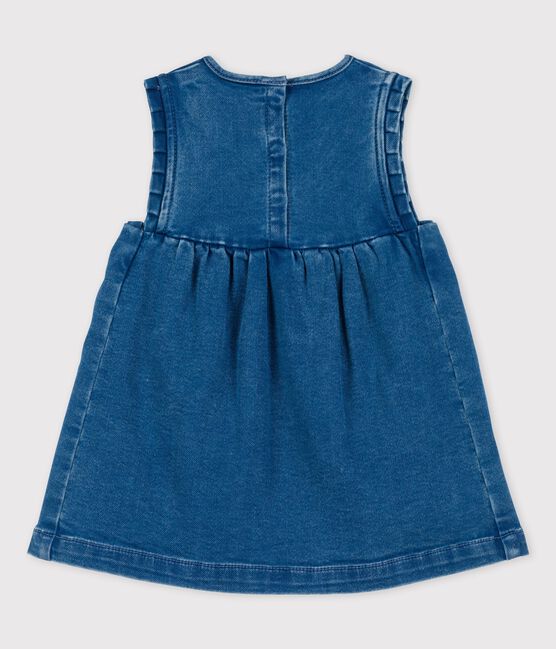 Robe en denim écoreponsable bébé bleu BLEU DELAVE