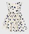Robe enfant sans manche en coton bleu MILK/ SOIR
