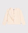 Cardigan en tubique enfant fille écru AVALANCHE