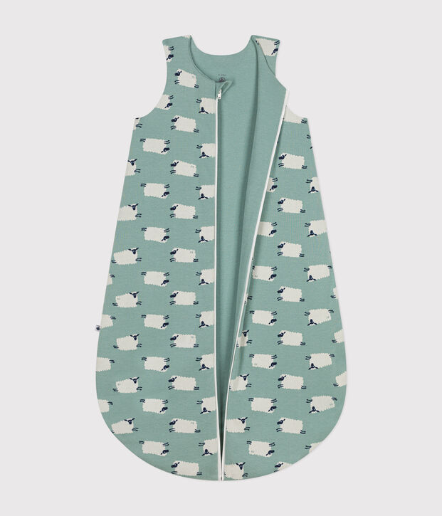 Gigoteuse en coton b&eacute;b&eacute; TOG 2,5 vert/multicouleur