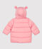 Doudoune polyester bébé. rose CHARME