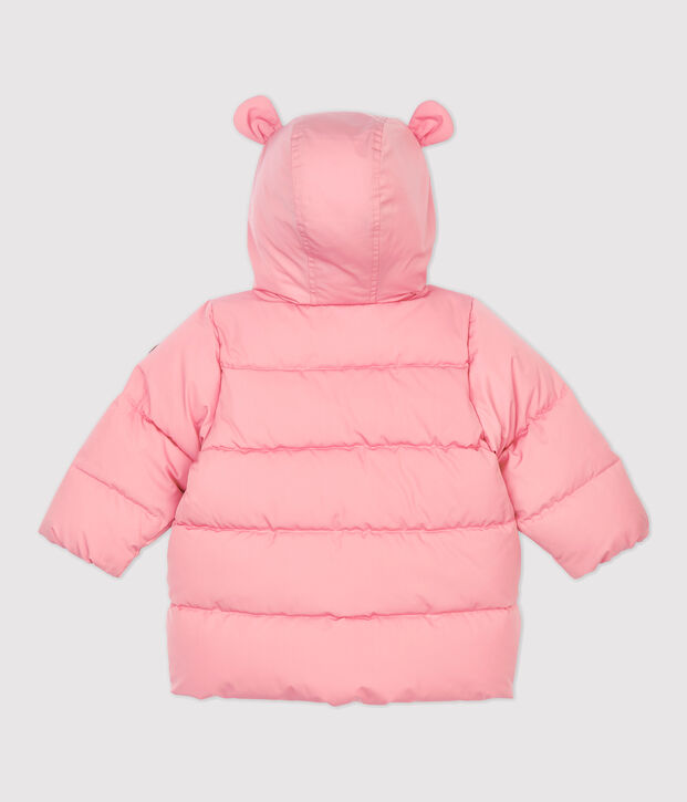 Doudoune polyester b&eacute;b&eacute;. rose
