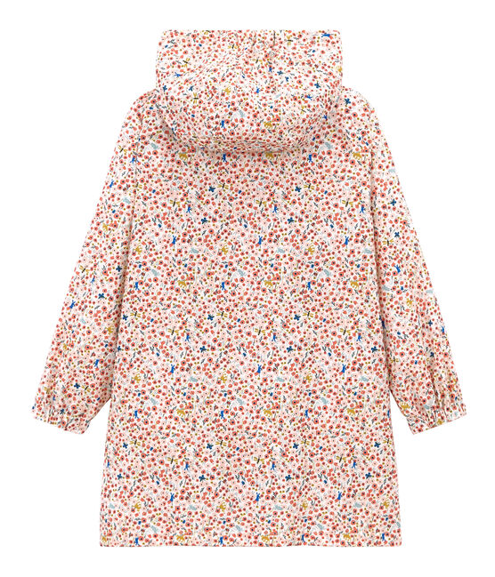 Coupe-vent enfant fille blanc MARSHMALLOW/blanc MULTICO