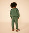 Sweatshirt en molleton enfant garçon vert CROCO