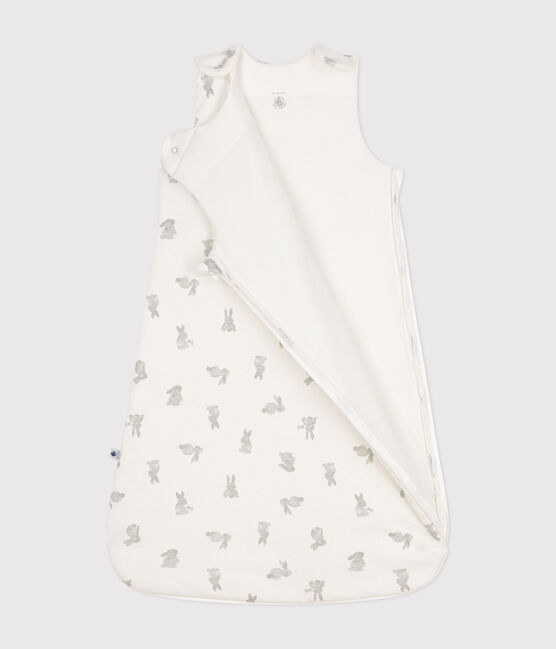 Gigoteuse bébé lapins en coton TOG 2 blanc MARSHMALLOW/gris GRIS