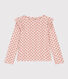 Tee-shirt manches longues en coton enfant fille