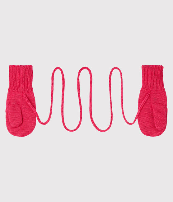 Moufles bébé mixte rose GEISHA