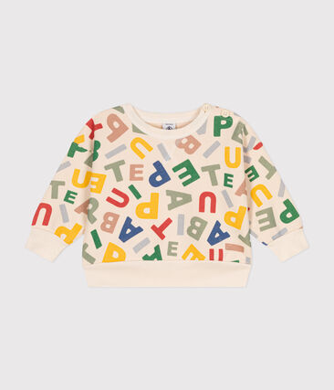 Sweatshirt en molleton bébé