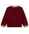 Cardigan en molleton violet OGRE