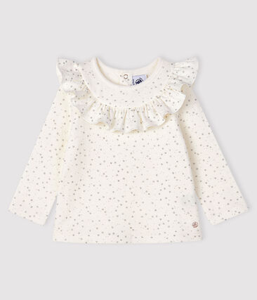 PETIT BATEAU - Blouse manches longues bébé fille