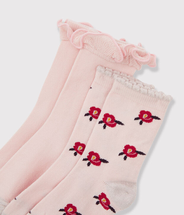 Lot de paires de chausettes fille multicouleur