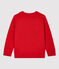 Sweatshirt en molleton enfant gar&ccedil;on rouge