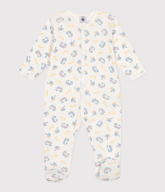 Pyjama bébé en coton vans blanc MARSHMALLOW/blanc MULTICO