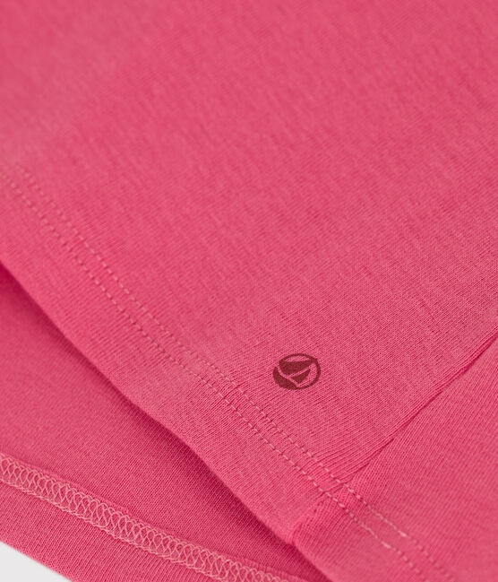 Blouse bébé en coton sans manches rose PEONIA