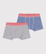 Lot de 2 boxers enfant en coton