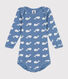 Body manches longues en coton bébé