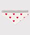Lot de 2 bandanas-bavoirs bébé cœur en coton variante 1