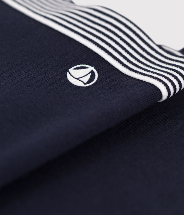 Jegging en coton &eacute;lasthanne enfant fille bleu