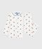 Pyjama boutonné enfant en coton imprimé MARSHMALLOW/ OLYMPIC/ MULTICO