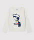 Tee-shirt manches longues en coton enfant fille