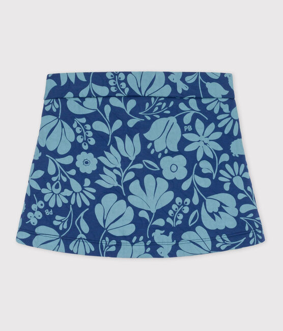 Jupe imprimée en tubique matelassé enfant fille CREPUSCULE/ ROVER