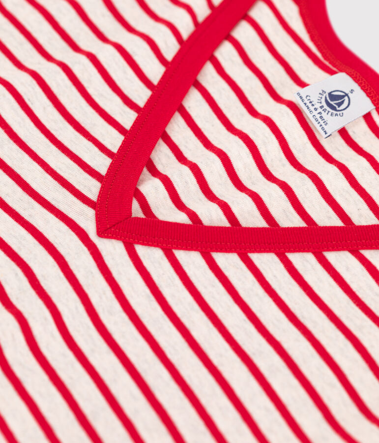 Tee-shirt L'ICONIQUE col V en coton Femme MONTELIMAR/ PEPS