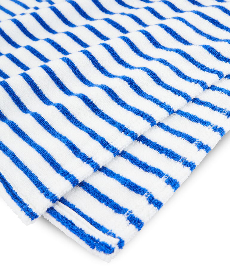 Poncho de plage &agrave; capuche b&eacute;b&eacute; mixte bleu SURF