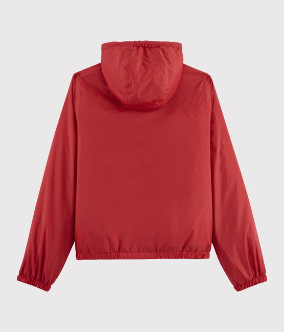 Coupe-vent chaud recyclé Femme rouge TERKUIT