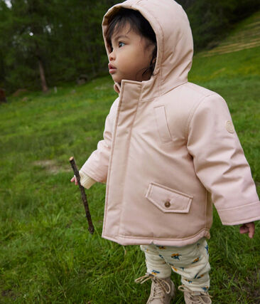 PETIT BATEAU - Parka doublée sherpa bébé