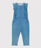 Combinaison enfant fille bleu DENIM CLAIR