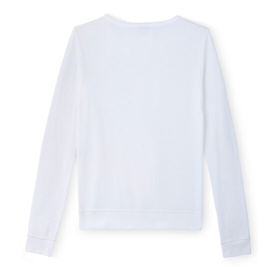 Cardigan femme blanc ECUME