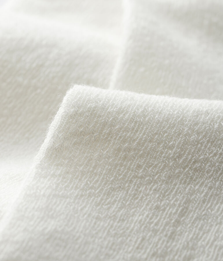 Paire de collant b&eacute;b&eacute; blanc MARSHMALLOW