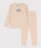 Pyjama rayé en coton enfant TOURONE/ MARSHMALLOW