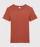 Tee-shirt L'ICONIQUE cocotte en coton bio Femme marron OMBRIE