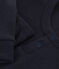 Pyjama uni en coton et lyocell enfant bleu SMOKING